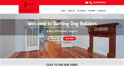 Desktop Screenshot of barkingdogbuilders.com